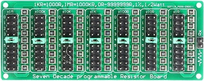 7 segmenter 10-dobbelt programmerbare modstandskort