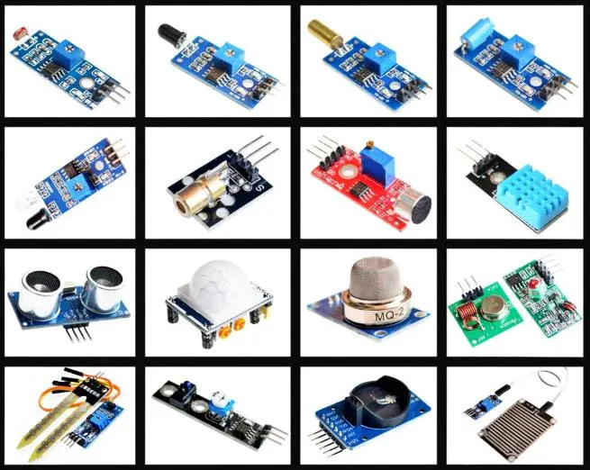 16 sensori in 1 set per Arduino