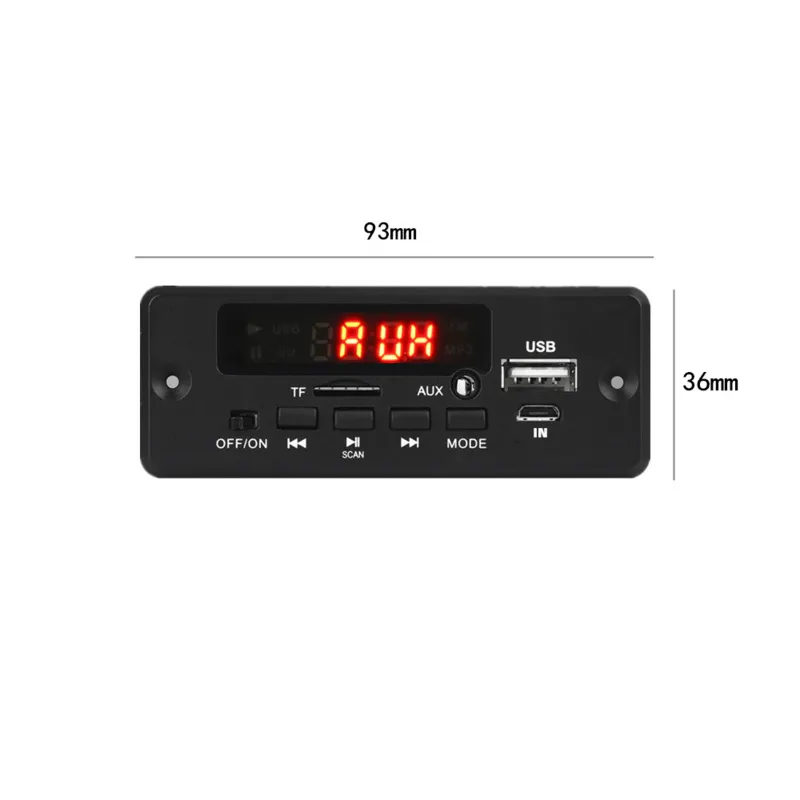 Bluetooth MP3 FM Indbygningsmodul V1.1