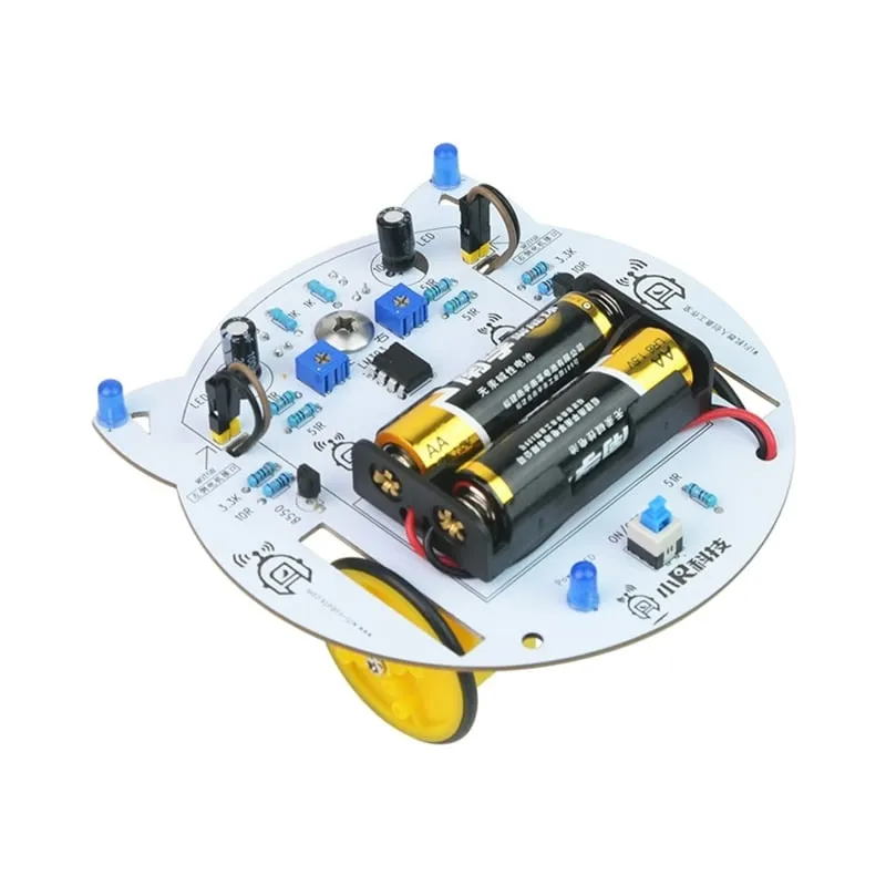 Mini Kat lijnvolgende Robot -  Leerzaam voor Kinderen en Studenten (STEM)