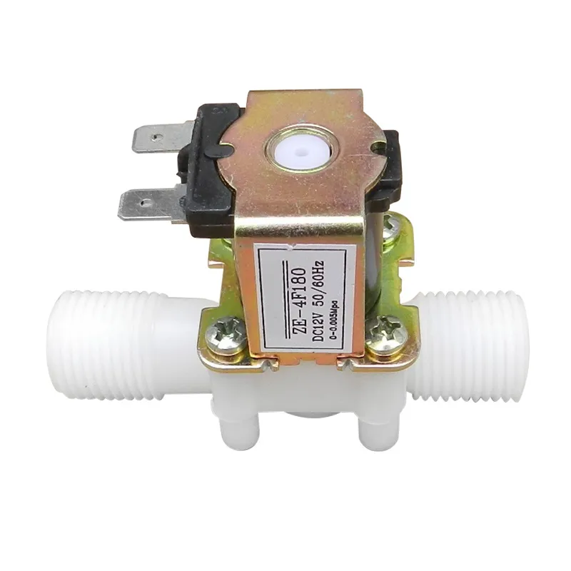 Wasser- oder Luftventil-Solenoid 12V Kunststoff NC