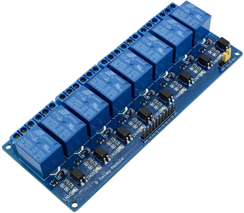 Relé Modul 5v Low | 8kanálový