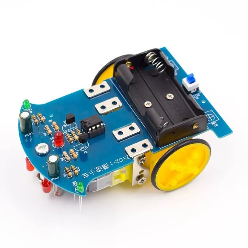 Line-following robot kit (self-soldering, DIY)