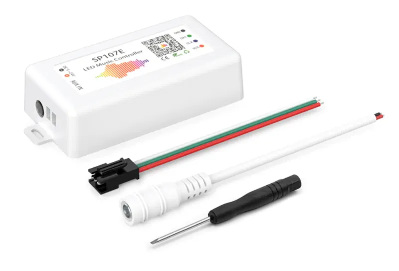 RGB WS2812 LED Strip disco licht controller SP107E