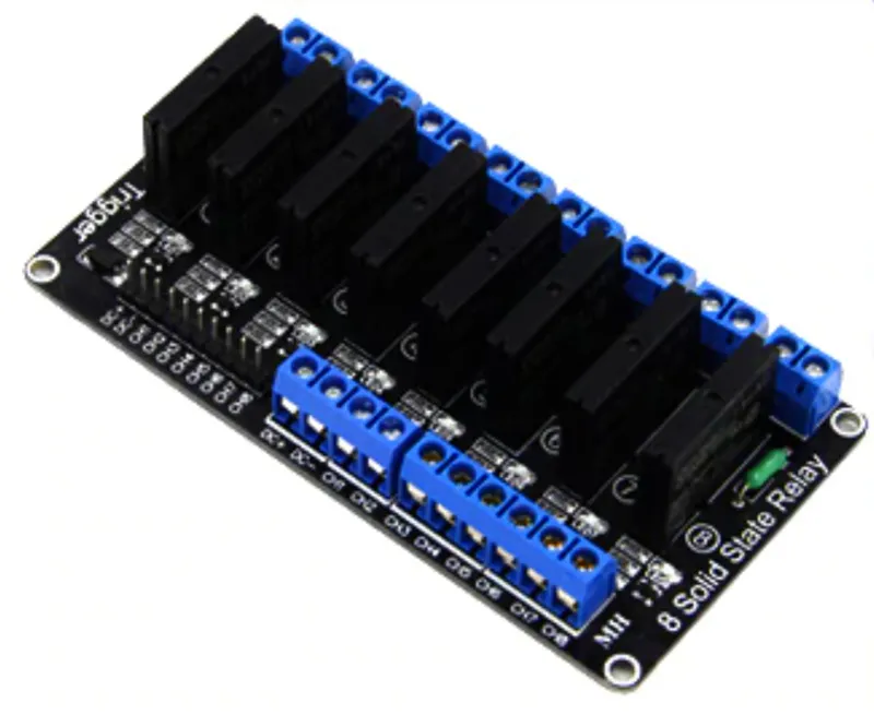 Solid State Relemoduuli 5V | 8-kanavainen (OMRON G3MB-202P)