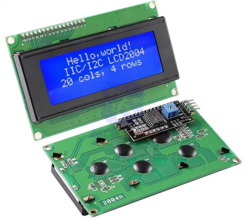 2004 LCD blaues Backlight 20x4 mit I2C vorverlötet