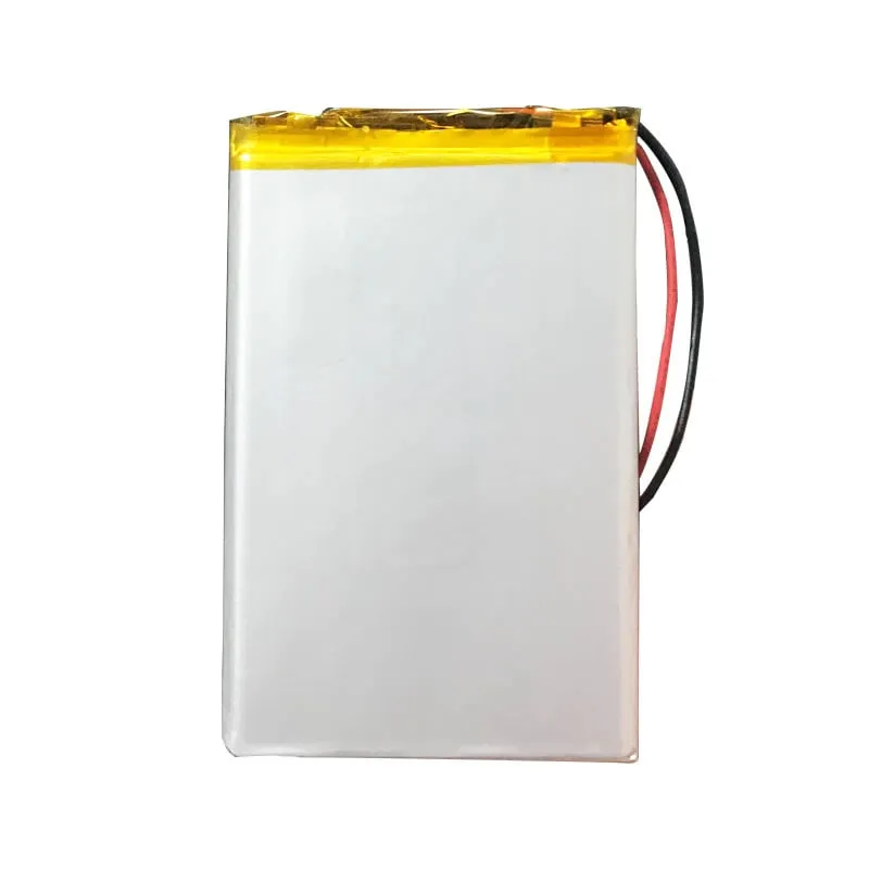 3.7V 4000mAh Ladattava LIPO (Lithium Polyemer) litteä akku | 606090