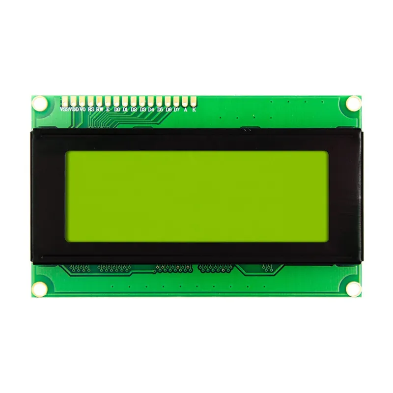 2004 LCD 5V groen/geel backlight 20x4