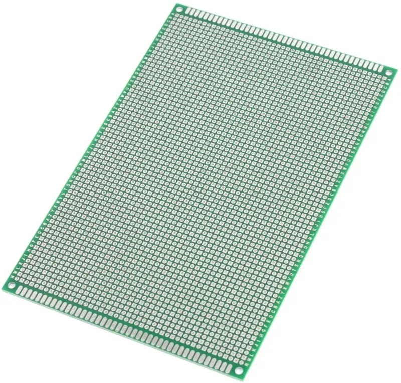 Experimentier-Prototyping-Leiterplatte 12x18 grün