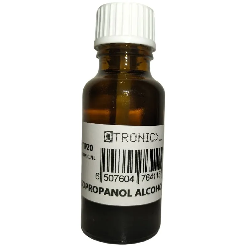 Alcool isopropylique 99.9% 20ml avec pinceau