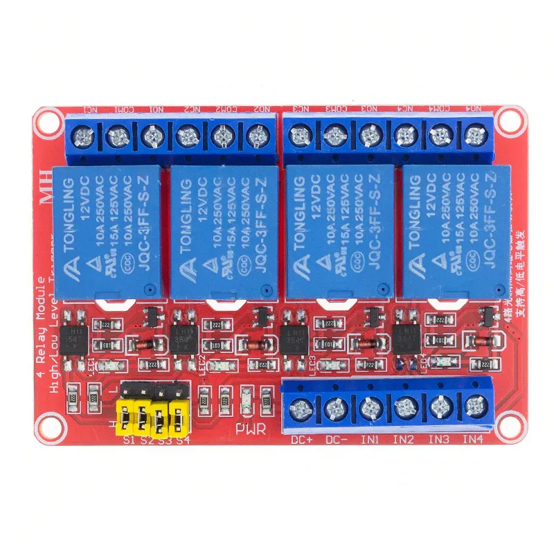 Reléový modul 12V | 4kanálový