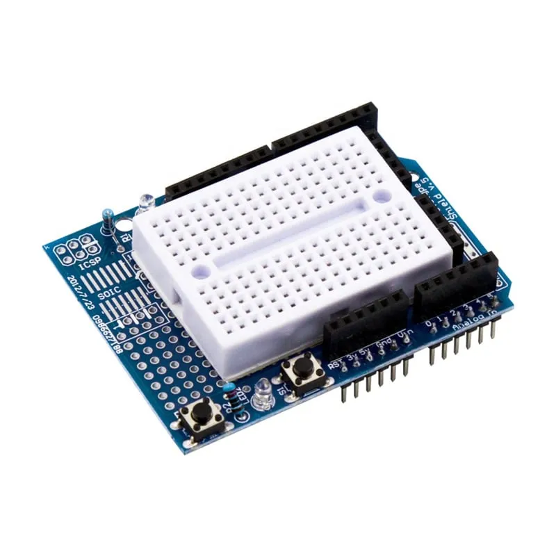 UNO Prototype Shield Expansion Board med 170-punkts Mini Breadboard