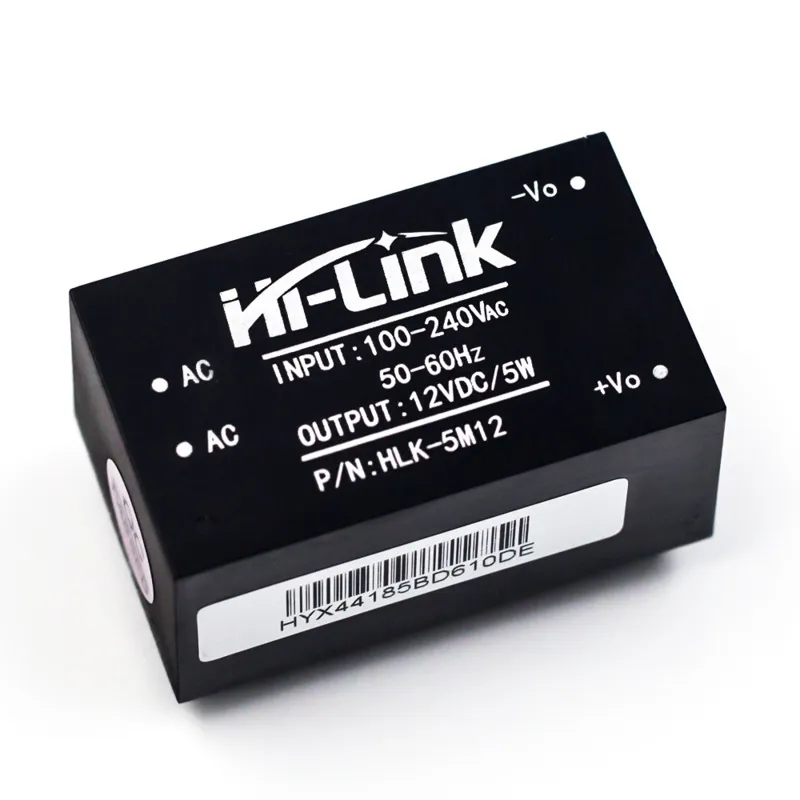 Módulo convertidor de 220VAC a 12VDC 0,42A HLK-5M12