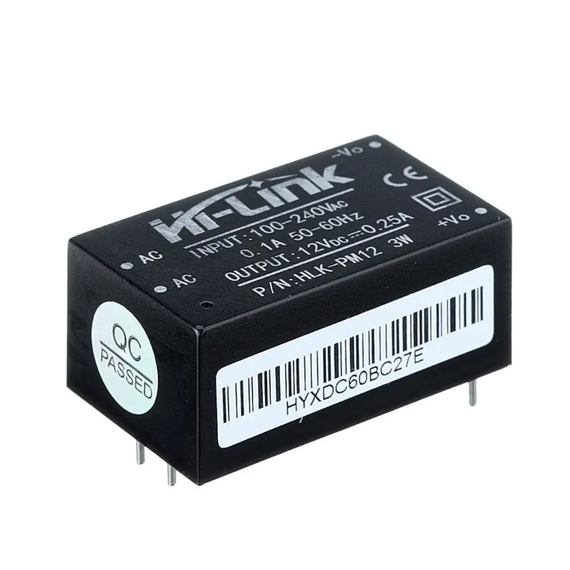 220VAC προς 12VDC 0,25A converter module HLK-PM12
