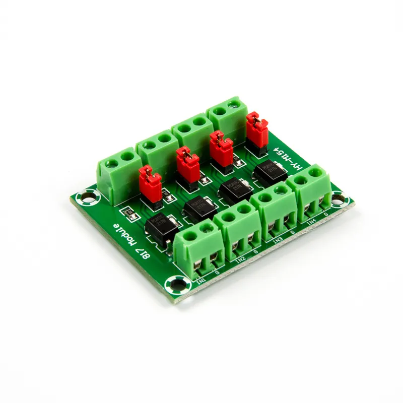 4-channel optocoupler isolation module