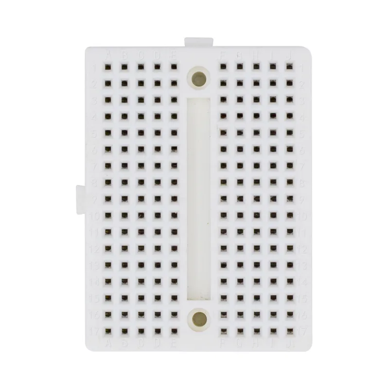 Mini breadboard 170 otvorů pro prototypování Bílý (connect)