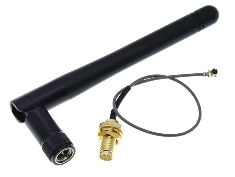 2.4Ghz WiFi-antenni SMA:sta uFL Ipex -liittimeen