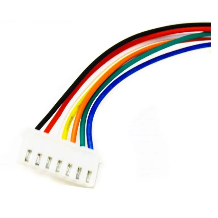 XH2.54mm 7Pin Single-headed 26AWG 20cm pigtail кабел