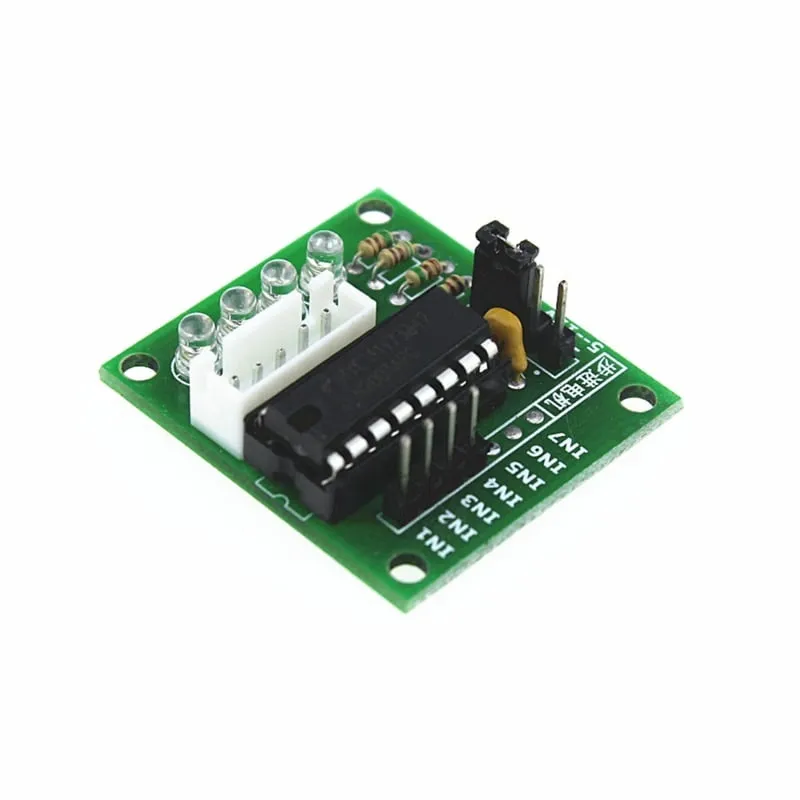 Placa controladora de motor paso a paso ULN2003AN verde