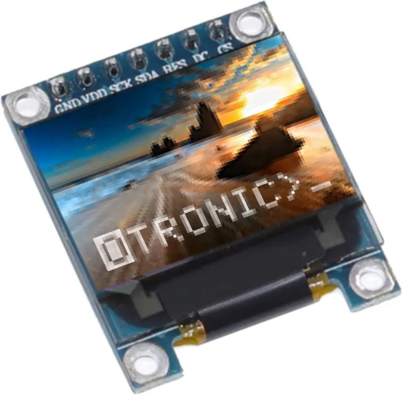 Mini OLED display RGB Full Color 0.95 inch 96x64 pixels SPI