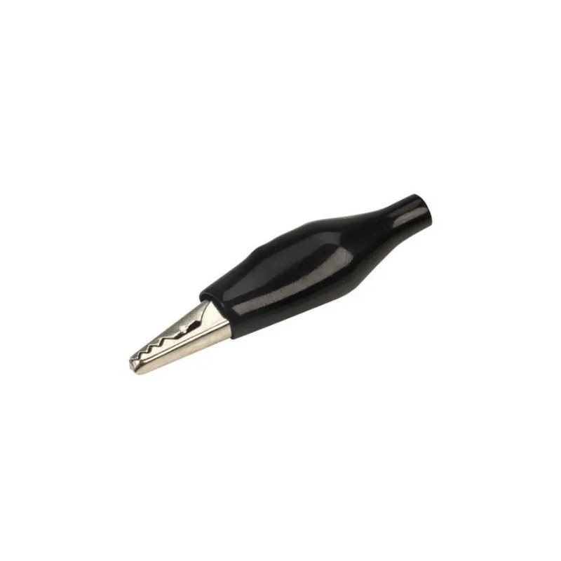 Krokodilklemme 28mm Schwarz
