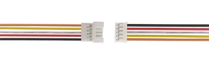 Ensemble de connecteurs pigtail Micro JST PH à 5 broches, mâle et femelle
