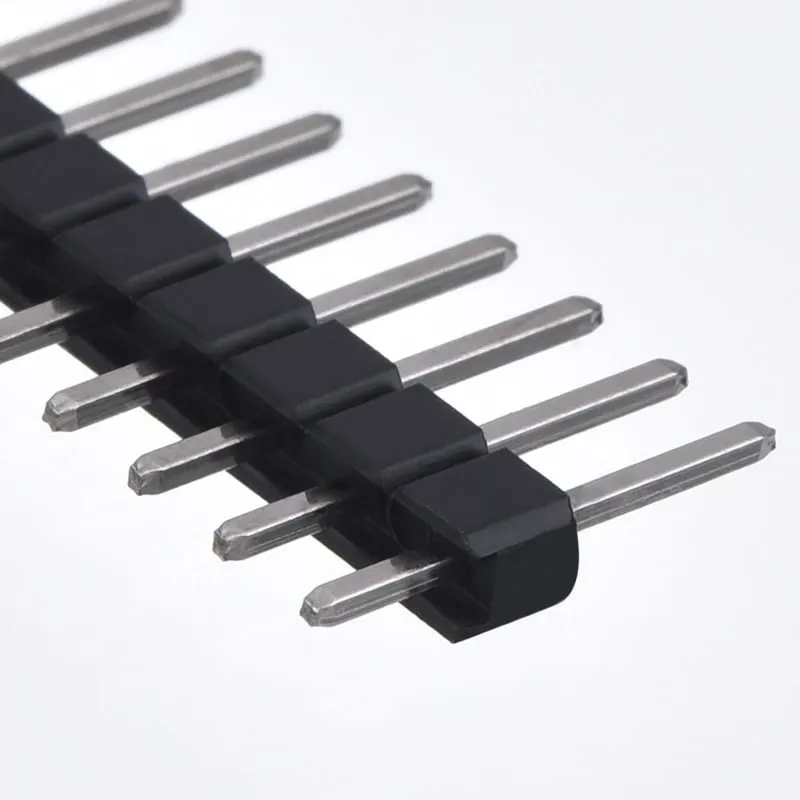 40-pinowe męskie złącze header 2.54mm Czarny