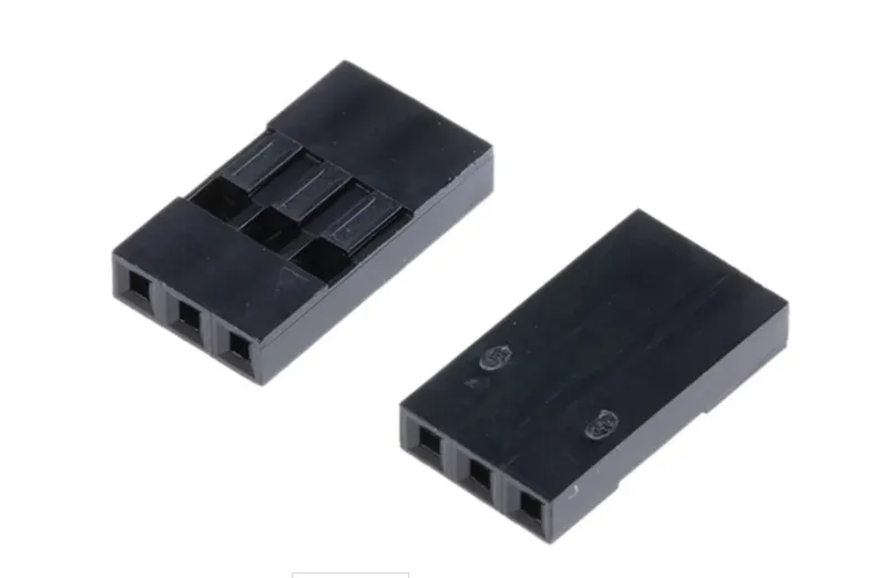 3P Dupont Πλαστικό Περίβλημα Ακροδέκτη Connector 2.54mm
