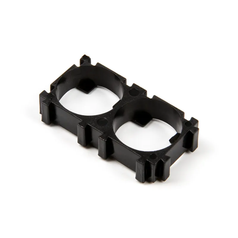 2x 18650 battery holder with switchable clamp