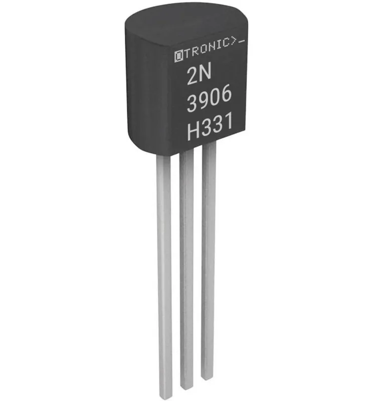 Transistor PNP 2N3906 H331 40V 200mA 200MHz 625mW TO-92