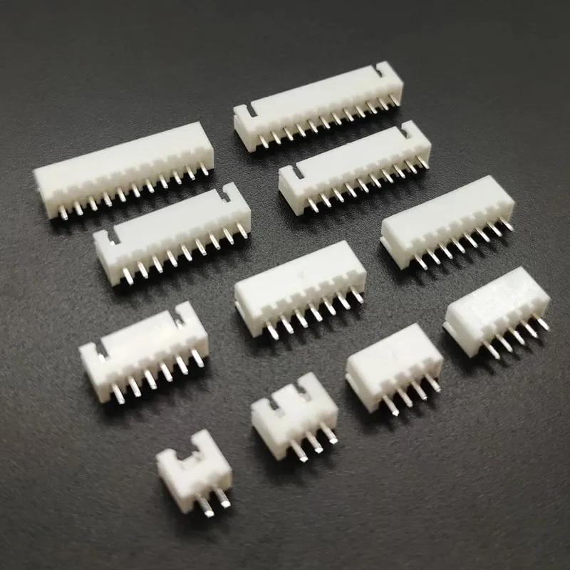 Suora PCB Header Connector - 4 nastaa, Rasterikoko 2,54 XH2.54mm