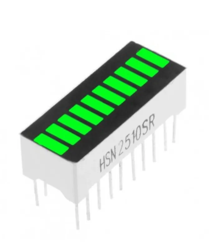 10 Segment LED Bar Zelená